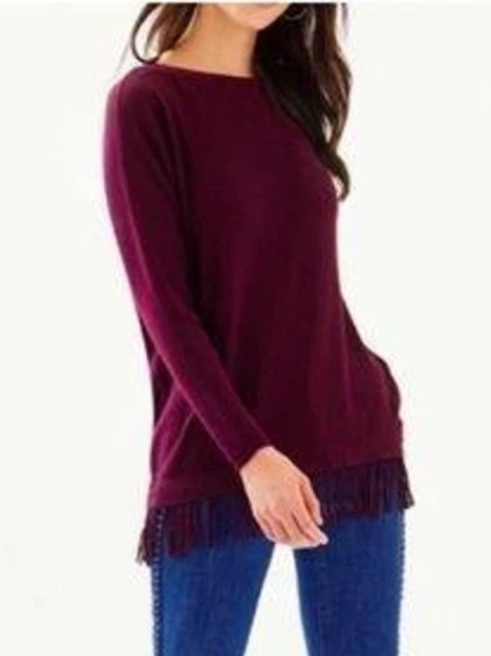 Lilly Pulitzer Women’s Glenda Sweater in Cabernet Berry!